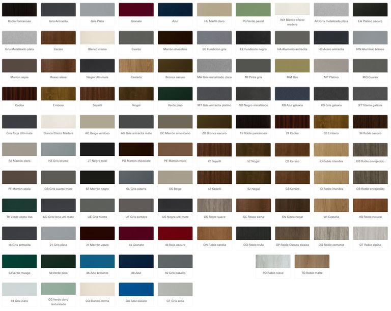 Ventanas Kömmerling de PVC madera y colores en Gran Canaria